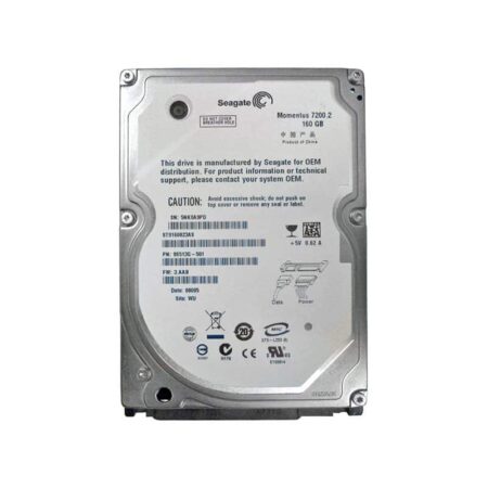 ST9160823AS Seagate Momentus 7200.2 160GB SATA Hard Drive