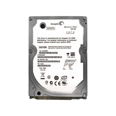 ST9200420AS Seagate Momentus 7200.2 200GB 7200RPM Hard Drive