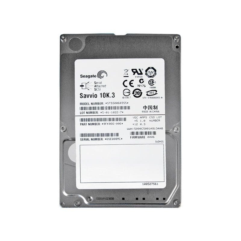 ST9300603SS Seagate Savvio 10K.3 300GB 10000RPM SAS Hard Drive
