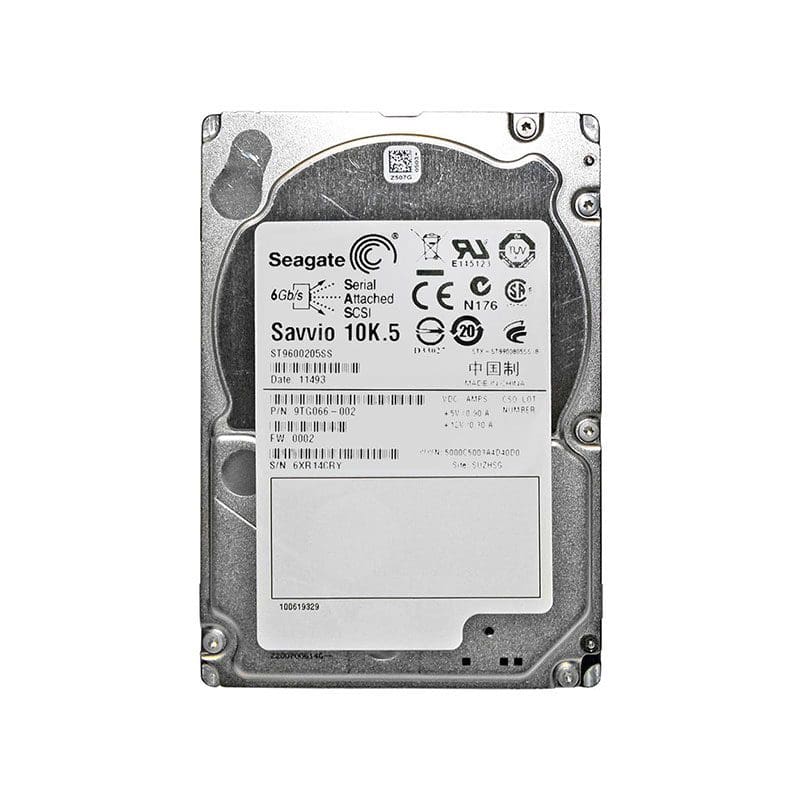 ST9600205SS Seagate Savvio 10K.5 600GB 10000RPM SAS Hard Drive