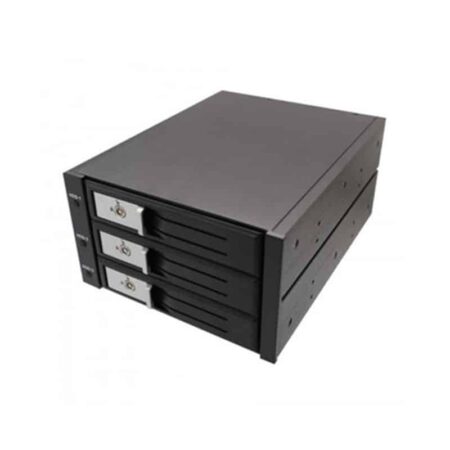 SY-MRA35029 Syba 3.5" 3-Bay SATA SAS Hard Drive Internal Enclosure