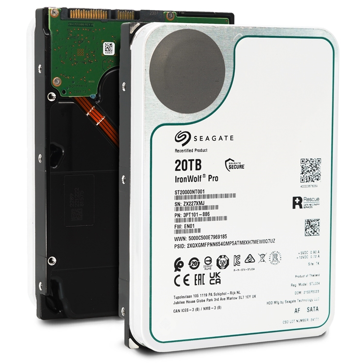 ST20000NT001 Seagate IronWolf Pro 20TB 3.5" SATA HDD